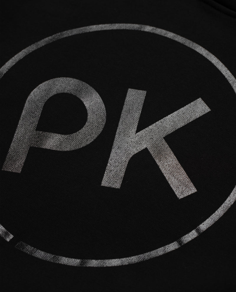 PK Logo Round Glossy Hoodie