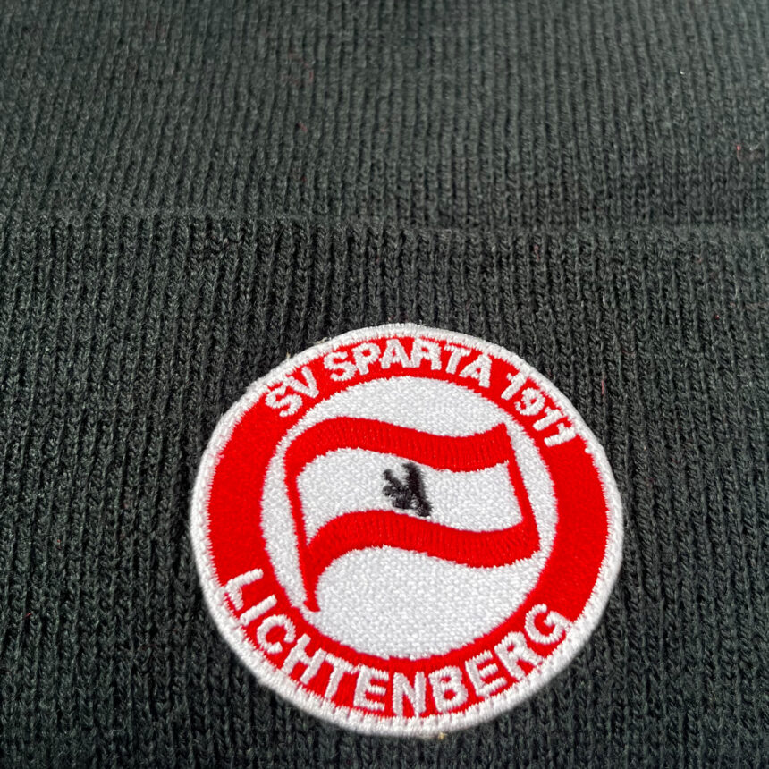 SV Sparta Lichtenberg Mütze schwarz – Bild 3